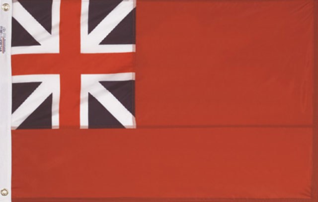 american revolution british flags