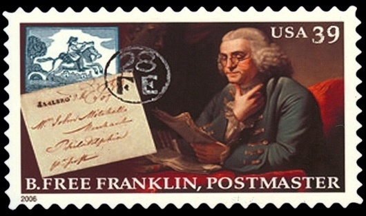 B Free Franklin stamp, 2006